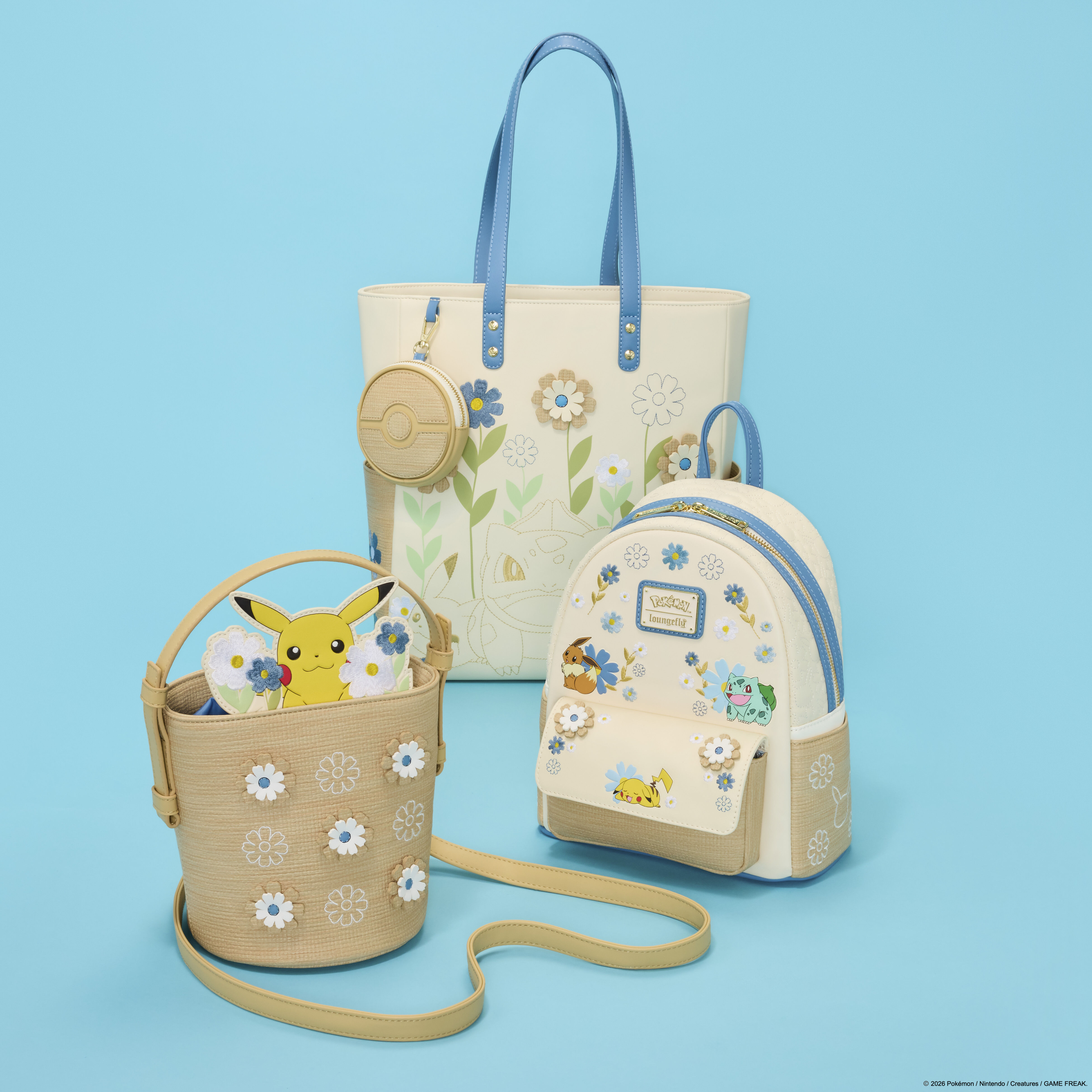 Pokémon Floral Mini Backpack | Loungefly